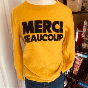 Merci Beaucoup Cashmere Sweater